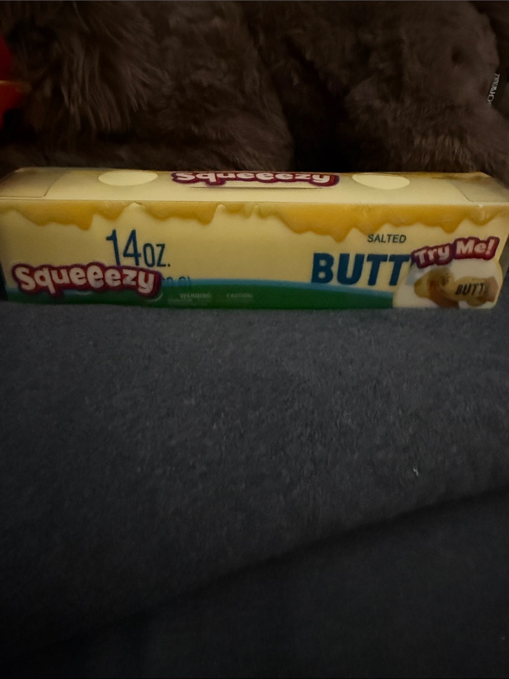 Squeeezy Salted Butter Toy - Yellow Packaging